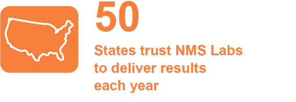 States trust NMS Labs to deliver results each year